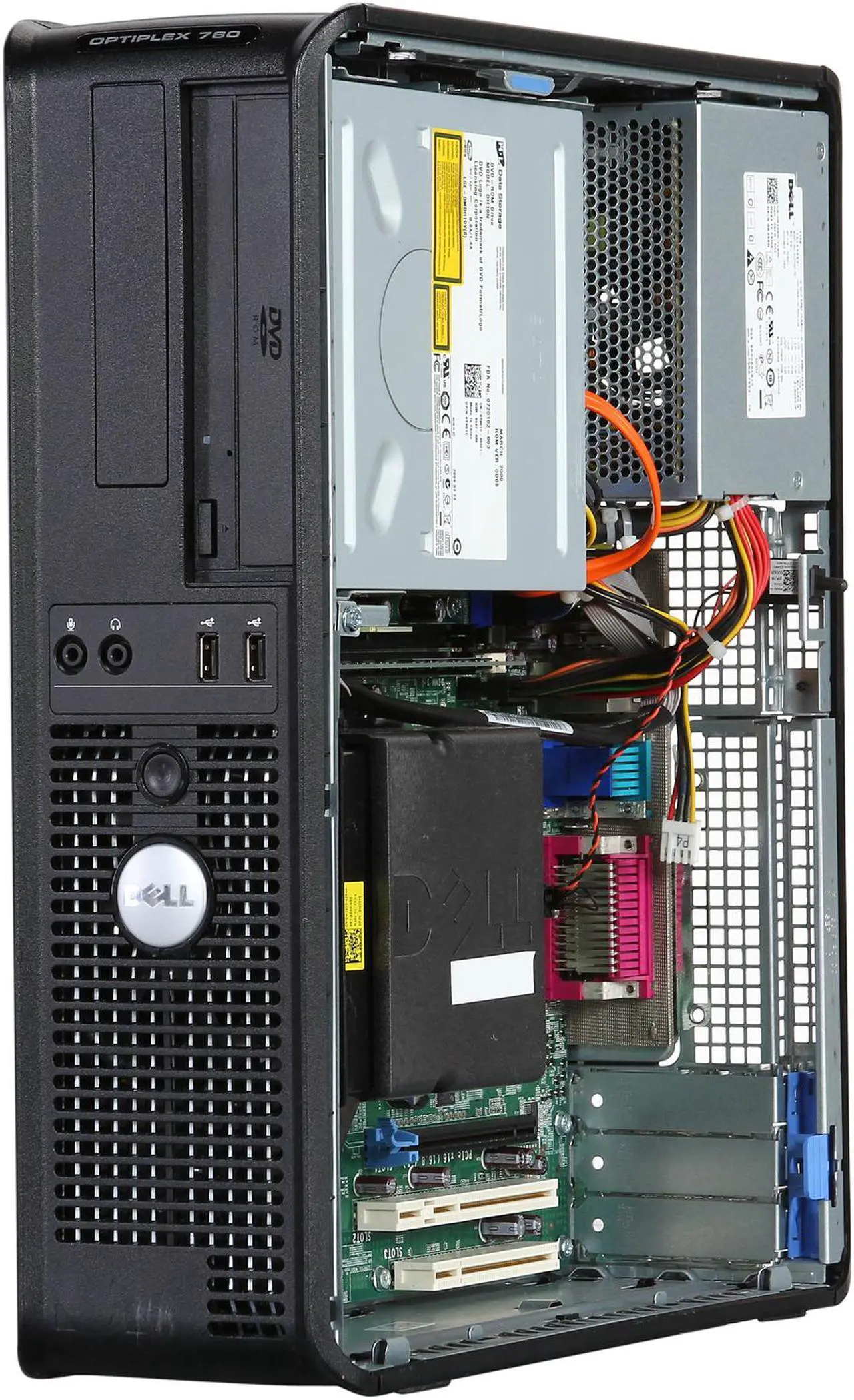 Alt view image 7 of 10 - Dell Optiplex 380 Desktop Tower Intel Dual Core 2.7Ghz 3GB DDR2 RAM 160GB HDD DVDROM Windows 7 Home Premium