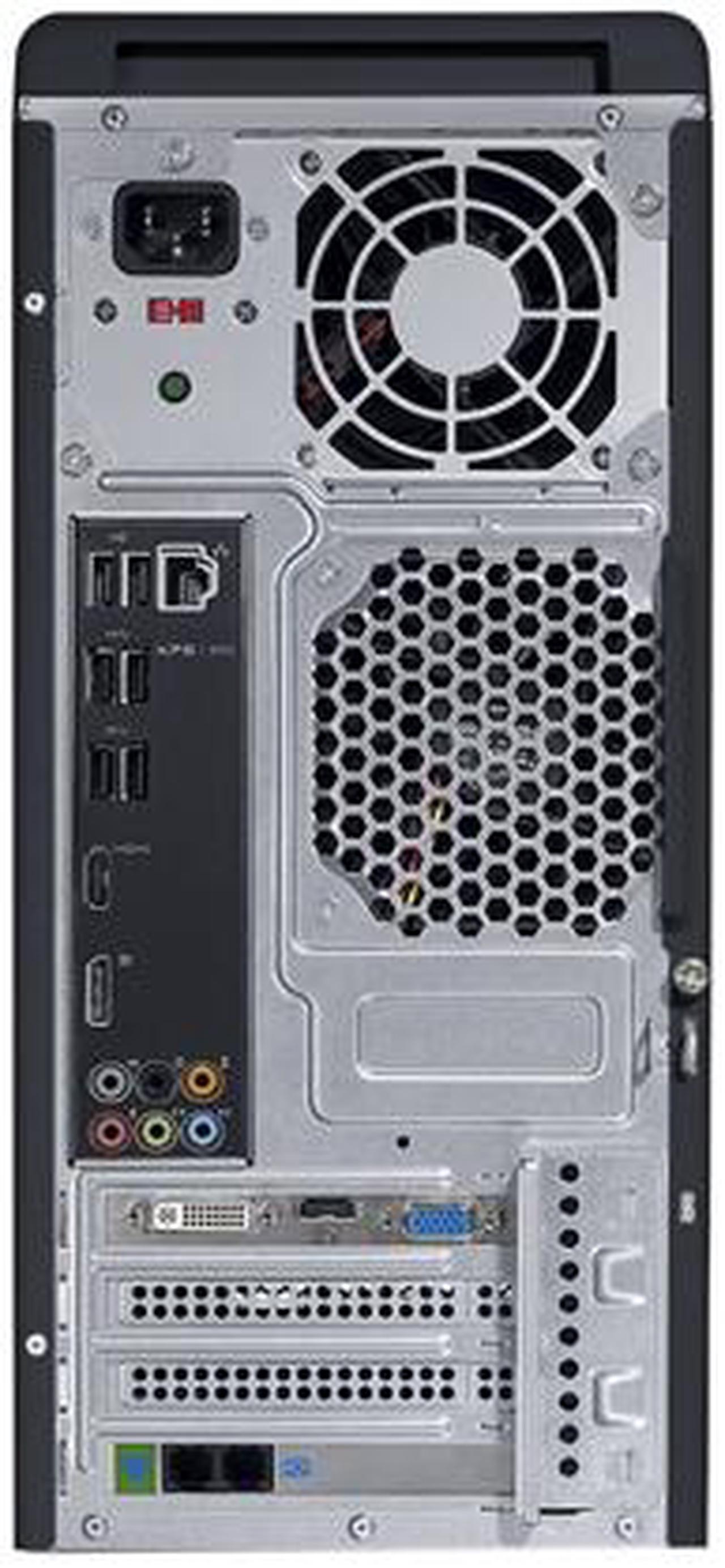 Back of a Dell XPS 890