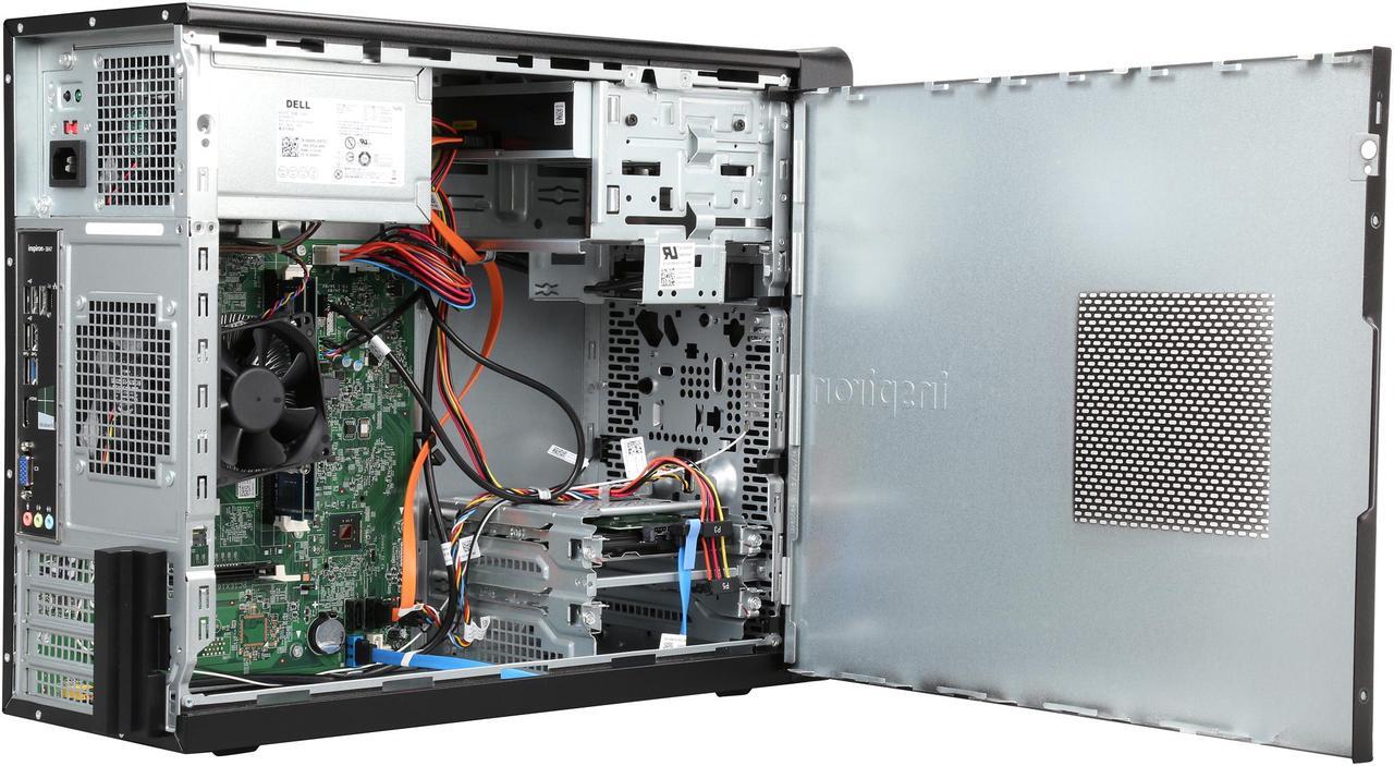 Alt view image 5 of 9 - DELL Desktop PC Inspiron 3847 (i3847-6159BK) Intel Core i5-4460 16GB DDR3 1TB HDD Intel HD Graphics 4600 Windows 8.1 64-Bit