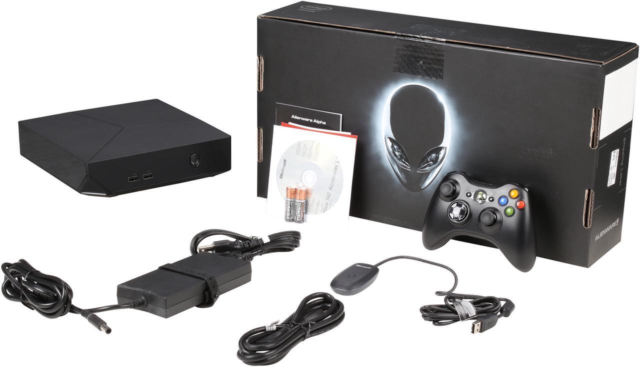 Alt view image 6 of 6 - Alienware Alpha ASM100-1580 Intel Core i3 4130T (2.90GHz) 4GB DDR3 500GB HDD Windows 8.1 64-Bit
