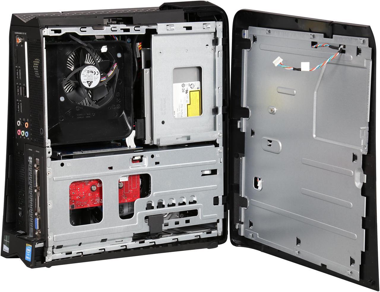 Alt view image 6 of 9 - Alienware Desktop PC X51 R2 AX51R2-1438BK Intel Core i3-4150 6GB DDR3 1TB HDD NVIDIA GeForce GTX 745  4 GB GDDR3 Windows 8.1 64-Bit
