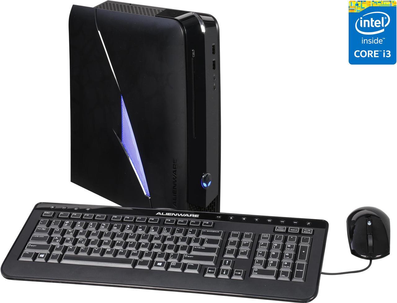 Main image of Alienware Desktop PC X51 R2 AX51R2-1438BK Intel Core i3-4150 6GB DDR3 1TB HDD NVIDIA GeForce GTX 745  4 GB GDDR3 Windows 8.1 64-Bit