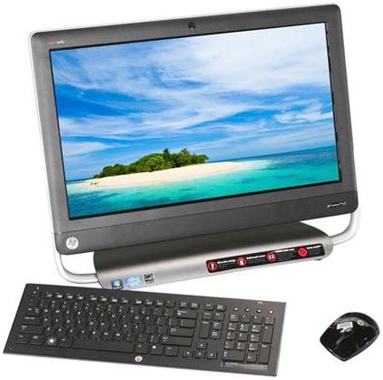 Main image of HP All-in-One PC TouchSmart 520-1050 (QP791AA#ABA) Intel Core i5-2400S 6GB DDR3 1TB HDD 23" Touchscreen Windows 7 Home Premium 64-Bit