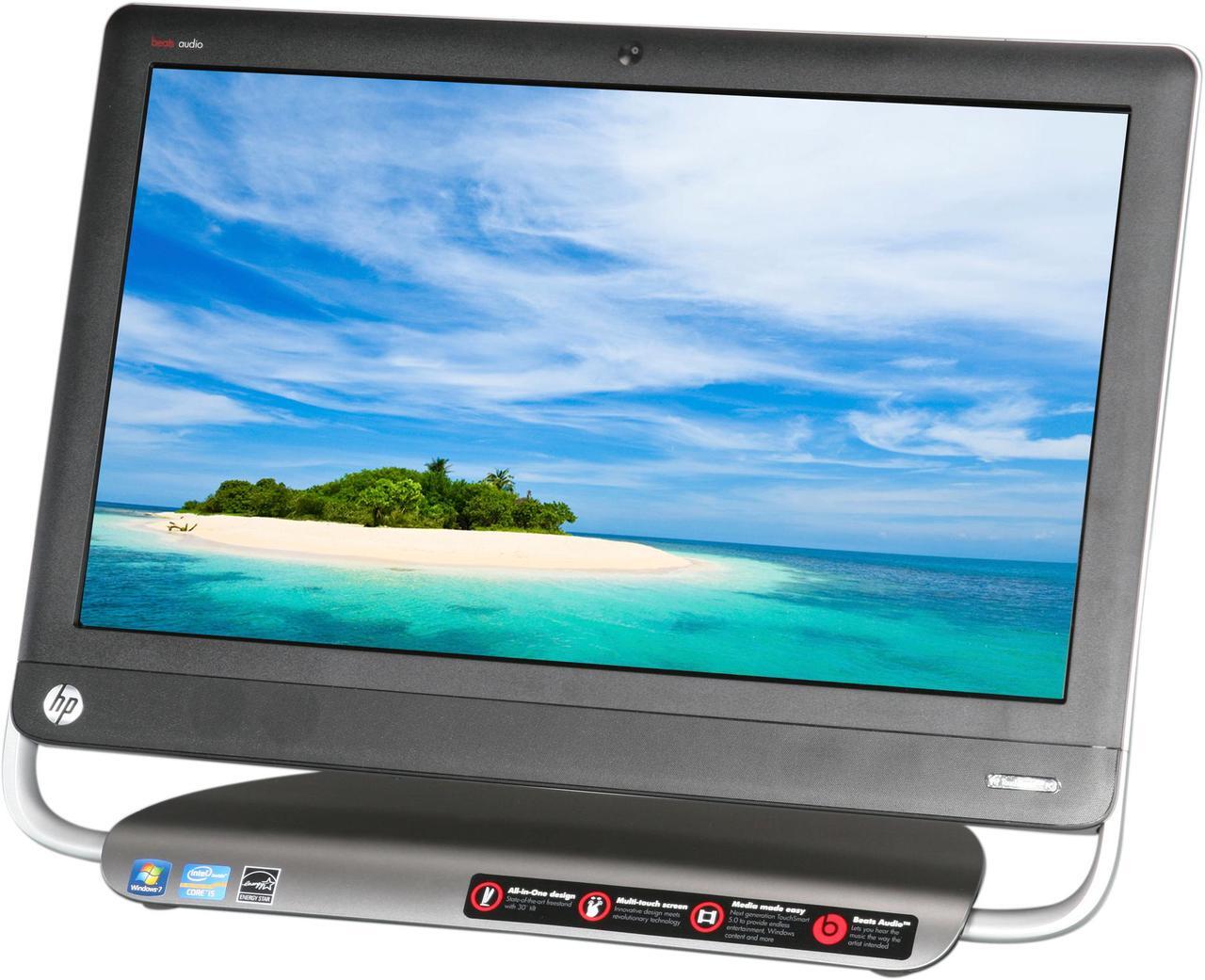 Alt view image 3 of 7 - HP All-in-One PC TouchSmart 520-1050 (QP791AA#ABA) Intel Core i5-2400S 6GB DDR3 1TB HDD 23" Touchscreen Windows 7 Home Premium 64-Bit