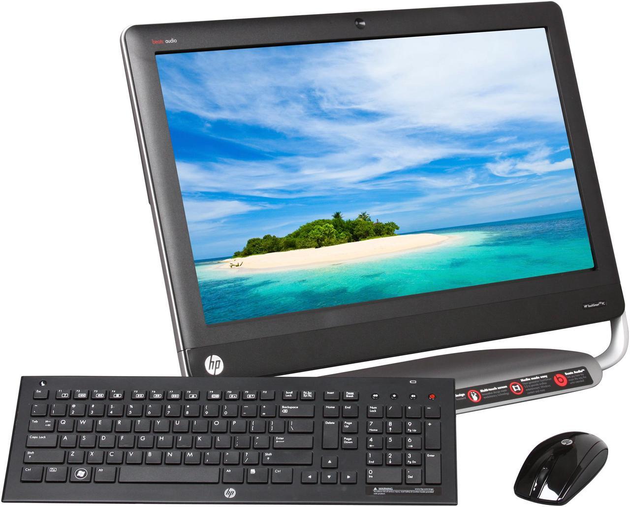 Main image of HP All-in-One PC TouchSmart 520-1070 (QP792AA#ABA) Intel Core i7-2600S 8GB DDR3 2TB HDD AMD Radeon HD 6450A graphics card with 1GB GDDR3 Windows 7 Home Premium 64-Bit