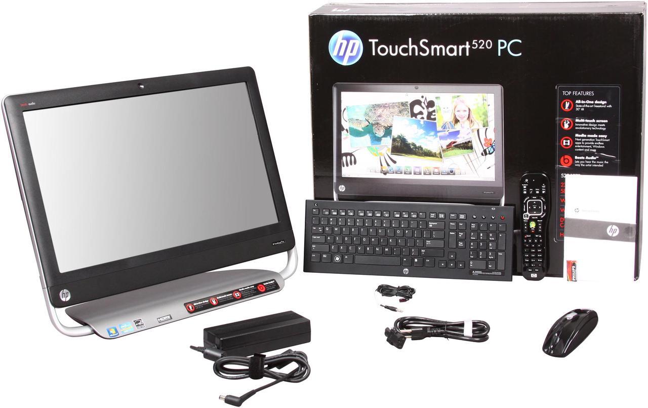 Alt view image 9 of 9 - HP All-in-One PC TouchSmart 520-1070 (QP792AA#ABA) Intel Core i7-2600S 8GB DDR3 2TB HDD AMD Radeon HD 6450A graphics card with 1GB GDDR3 Windows 7 Home Premium 64-Bit