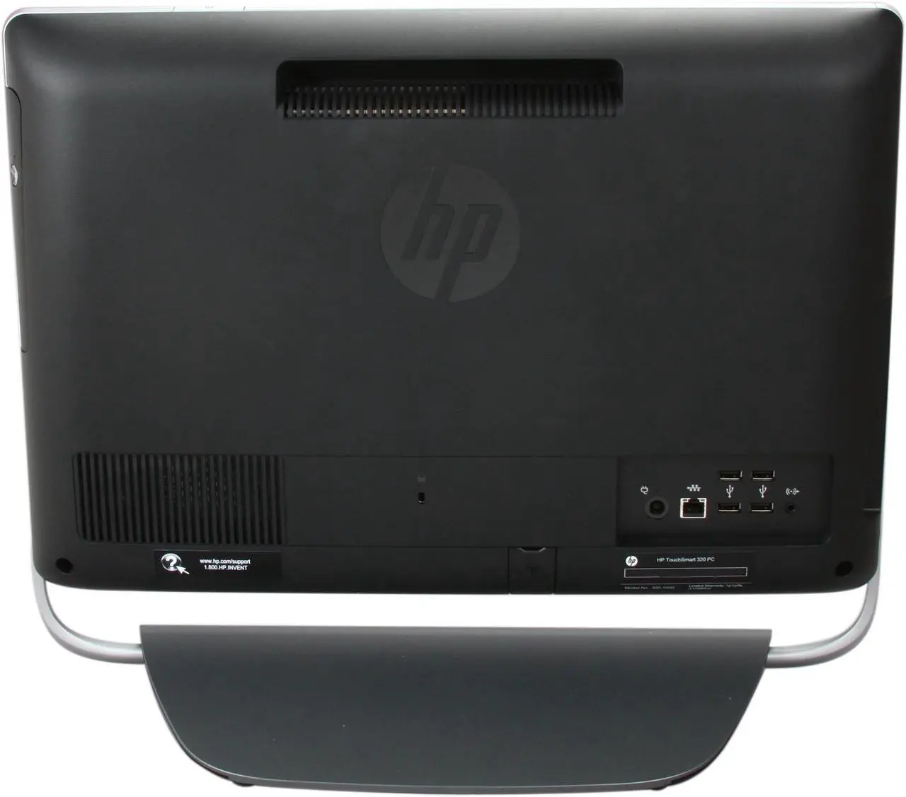 Alt view image 5 of 7 - HP All-in-One PC TouchSmart 320-1030 (QP788AA#ABA) AMD A4-3400 4GB DDR3 1TB HDD AMD Radeon HD 6410D Windows 7 Home Premium 64-Bit