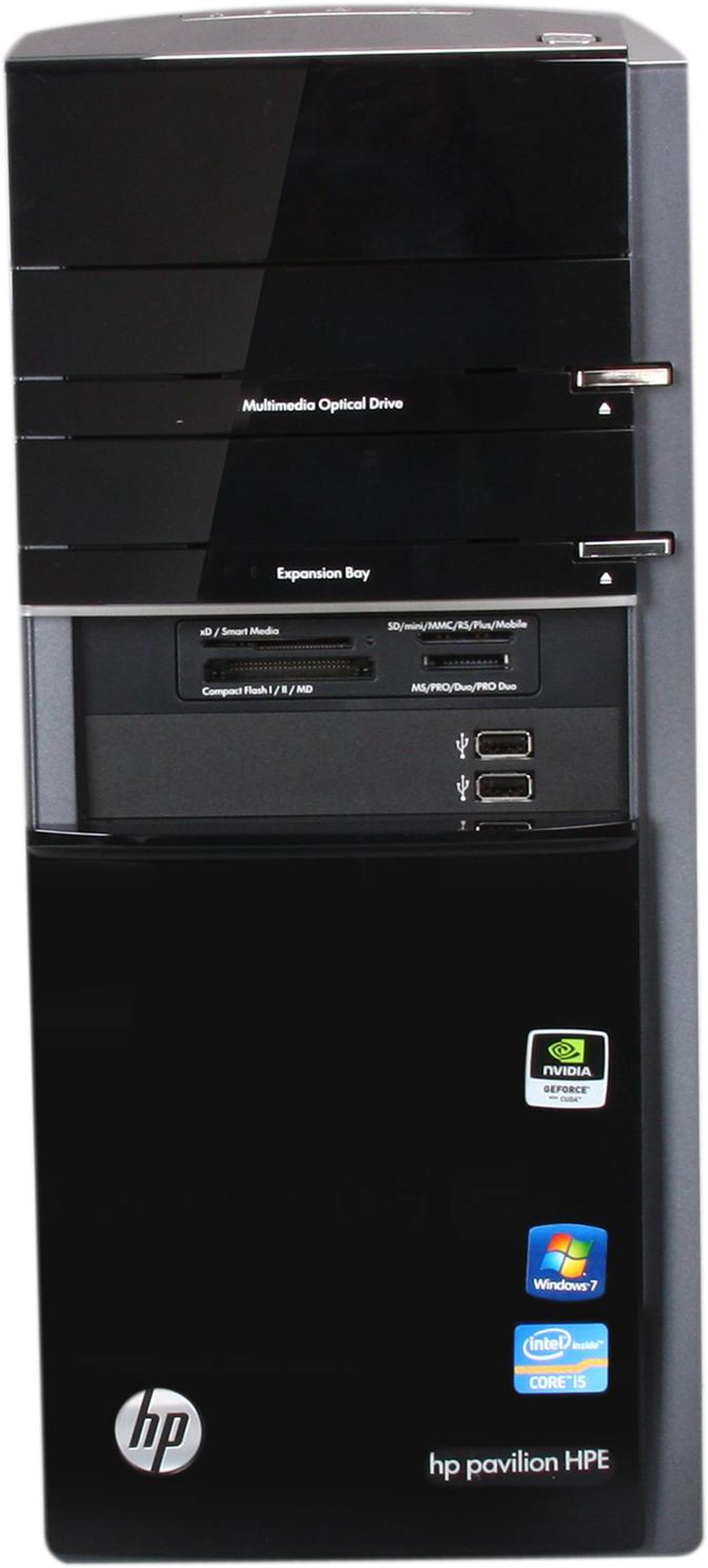 Alt view image 2 of 10 - HP Desktop PC h8-1110 (QP770AA#ABA) Intel Core i5-2400 8GB DDR3 1TB HDD NVIDIA GeForce GT 520 Windows 7 Home Premium 64-bit
