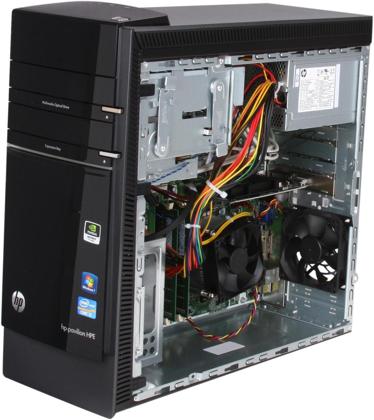 Alt view image 8 of 10 - HP Desktop PC h8-1110 (QP770AA#ABA) Intel Core i5-2400 8GB DDR3 1TB HDD NVIDIA GeForce GT 520 Windows 7 Home Premium 64-bit