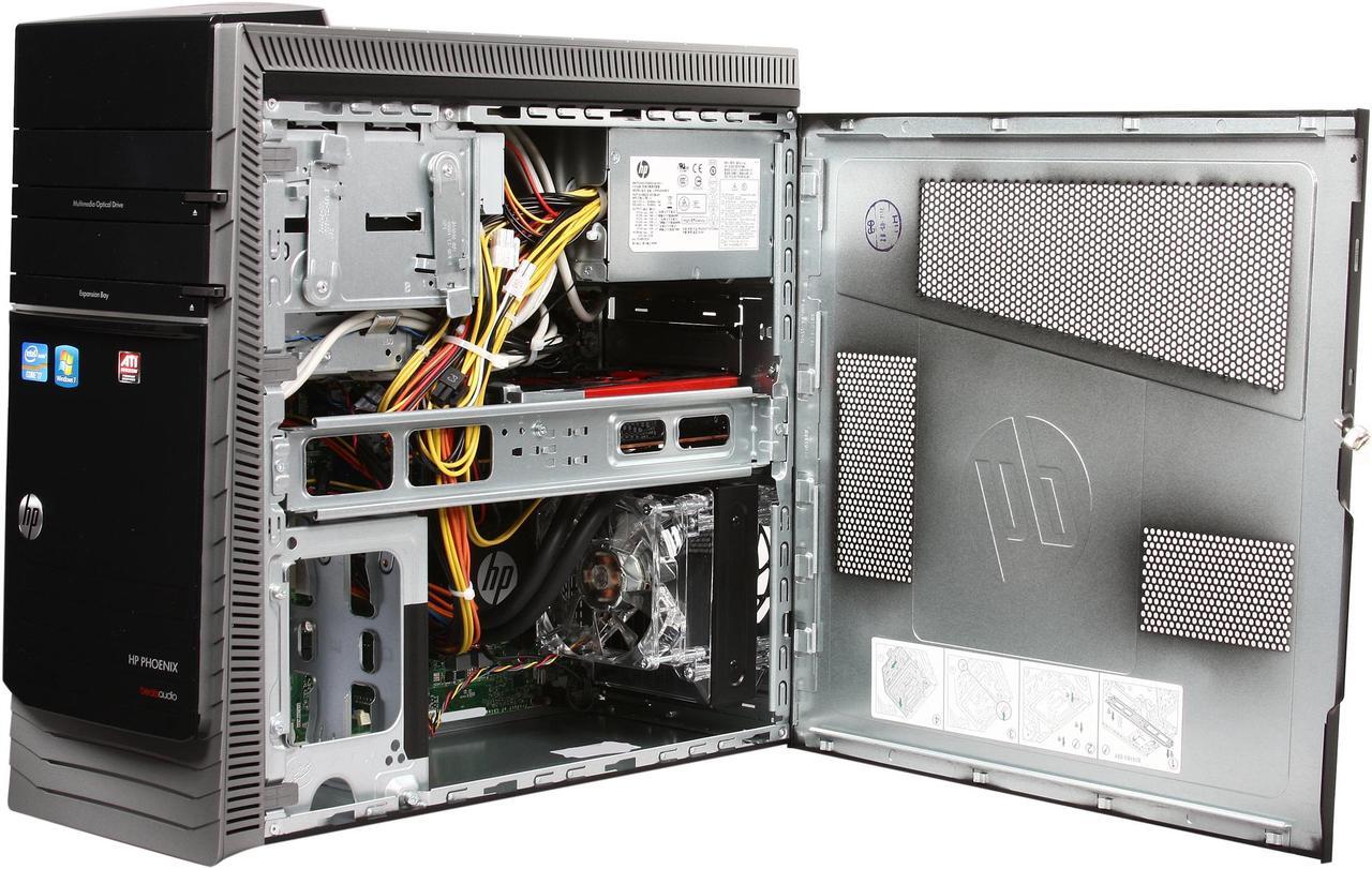 Alt view image 5 of 10 - HP Desktop PC Pavilion HPE Phoenix h9-1180 (QW792AA#ABA) Intel Core i7-3770 12GB DDR3 2TB HDD AMD Radeon HD 7770 2GB GDDR5 Windows 7 Home Premium 64-Bit