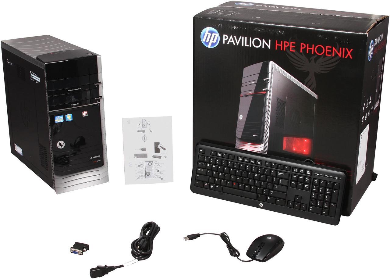 Alt view image 10 of 10 - HP Desktop PC Pavilion HPE Phoenix h9-1180 (QW792AA#ABA) Intel Core i7-3770 12GB DDR3 2TB HDD AMD Radeon HD 7770 2GB GDDR5 Windows 7 Home Premium 64-Bit