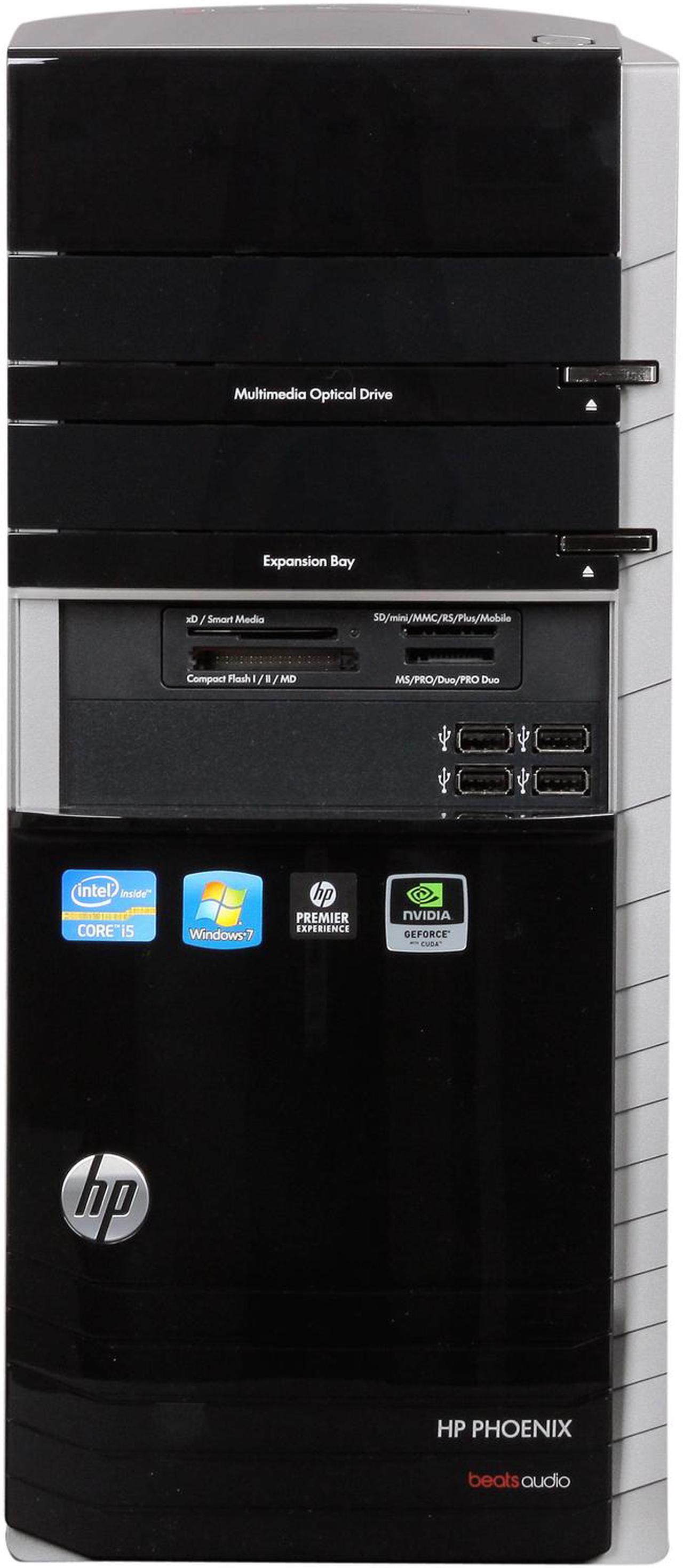 Alt view image 2 of 10 - HP Desktop PC Pavilion HPE Phoenix HPE h9-1150 (QW790AA#ABA) Intel Core i5-3550 10GB DDR3 2TB HDD NVIDIA GeForce GTX 550 Ti 1GB GDDR5 Windows 7 Home Premium 64-Bit