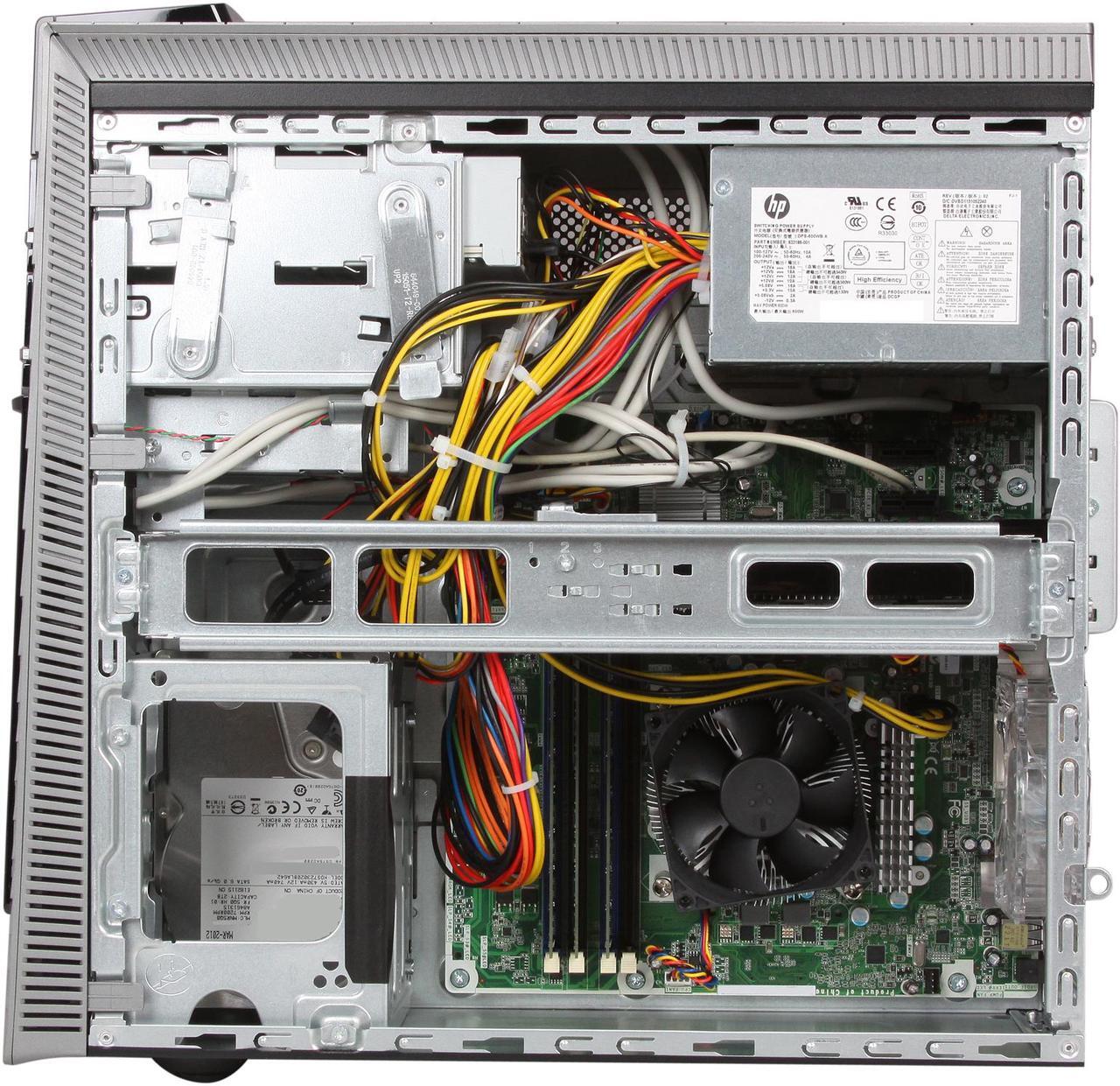 Alt view image 6 of 10 - HP Desktop PC Pavilion HPE Phoenix HPE h9-1150 (QW790AA#ABA) Intel Core i5-3550 10GB DDR3 2TB HDD NVIDIA GeForce GTX 550 Ti 1GB GDDR5 Windows 7 Home Premium 64-Bit