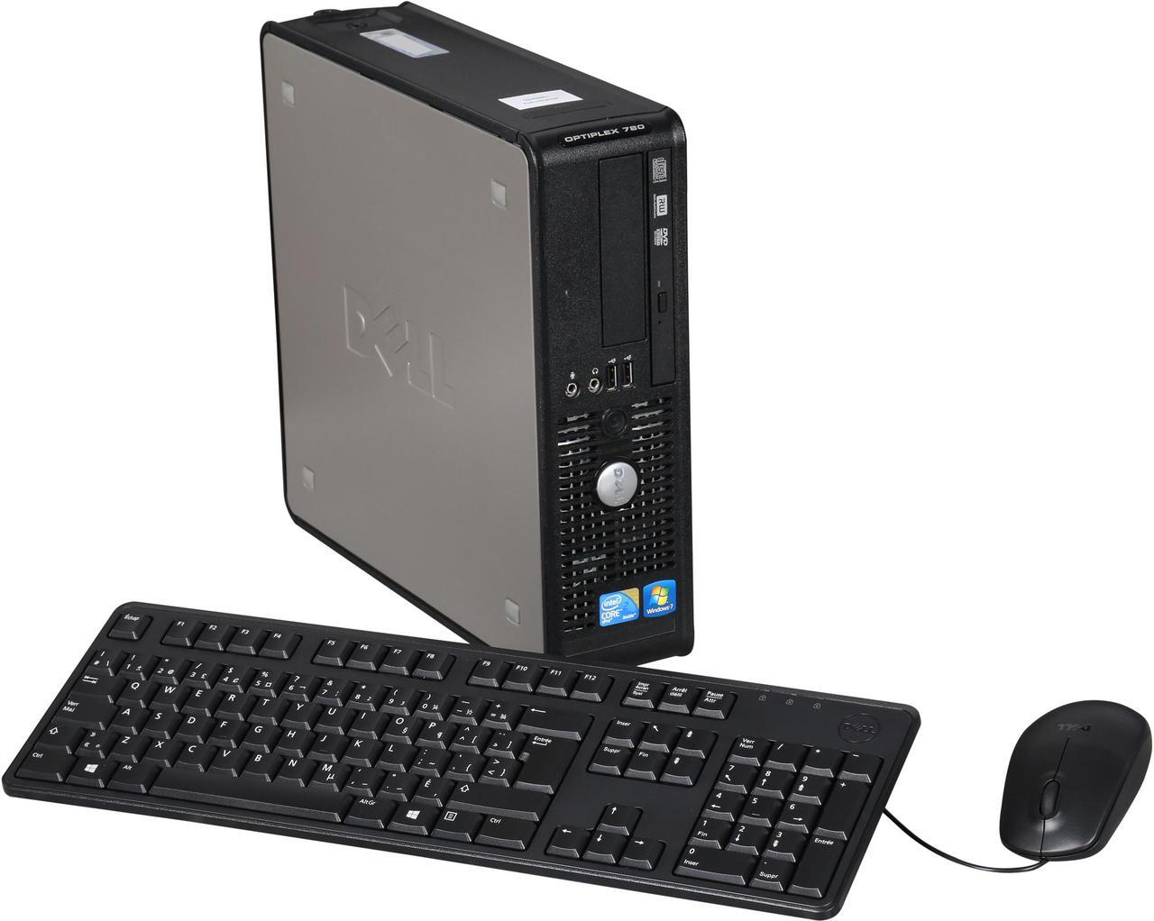 Main image of Dell Optiplex 780 Desktop PC with Intel Core 2 Quad 2.66GHz, 2GB RAM, 250GB HDD, Windows 7 Professional 64 Bit