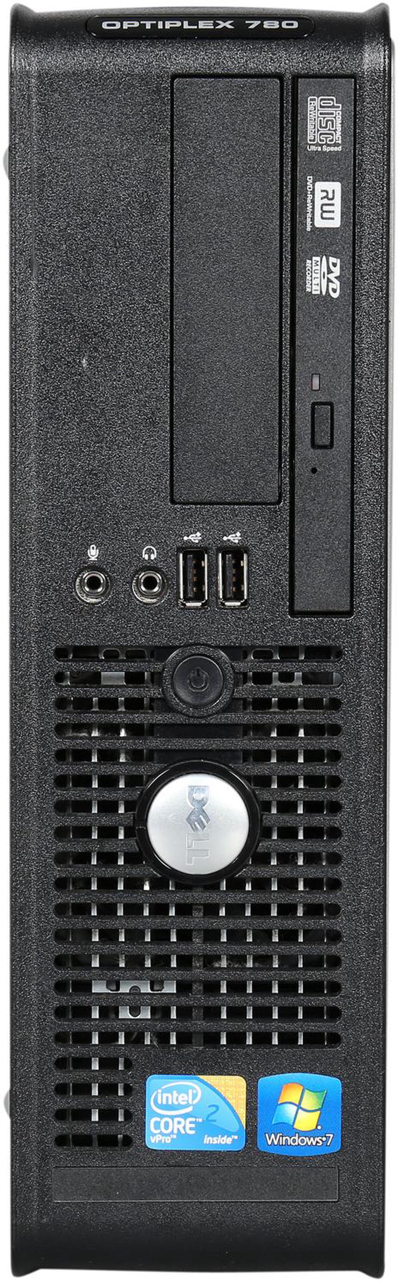 Alt view image 2 of 10 - Dell Optiplex 780 Desktop PC with Intel Core 2 Quad 2.66GHz, 2GB RAM, 250GB HDD, Windows 7 Professional 64 Bit