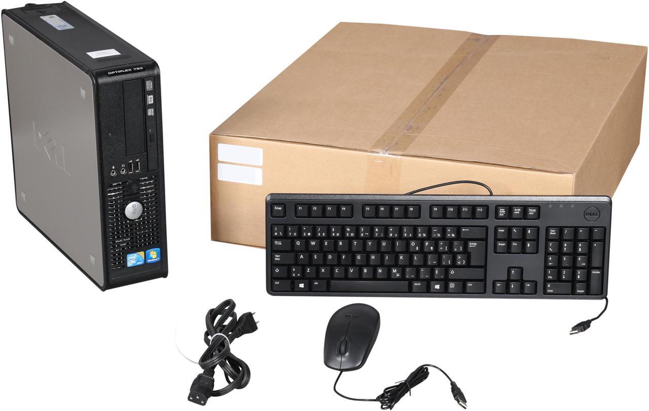 Alt view image 10 of 10 - Dell Optiplex 780 Desktop PC with Intel Core 2 Quad 2.66GHz, 2GB RAM, 250GB HDD, Windows 7 Professional 64 Bit