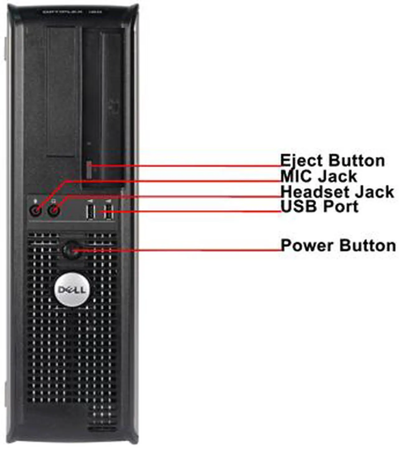Alt view image 3 of 4 - DELL Desktop PC 380 Intel Core 2 Duo E7500 4GB DDR3 160GB HDD Windows 7 Professional 64-bit