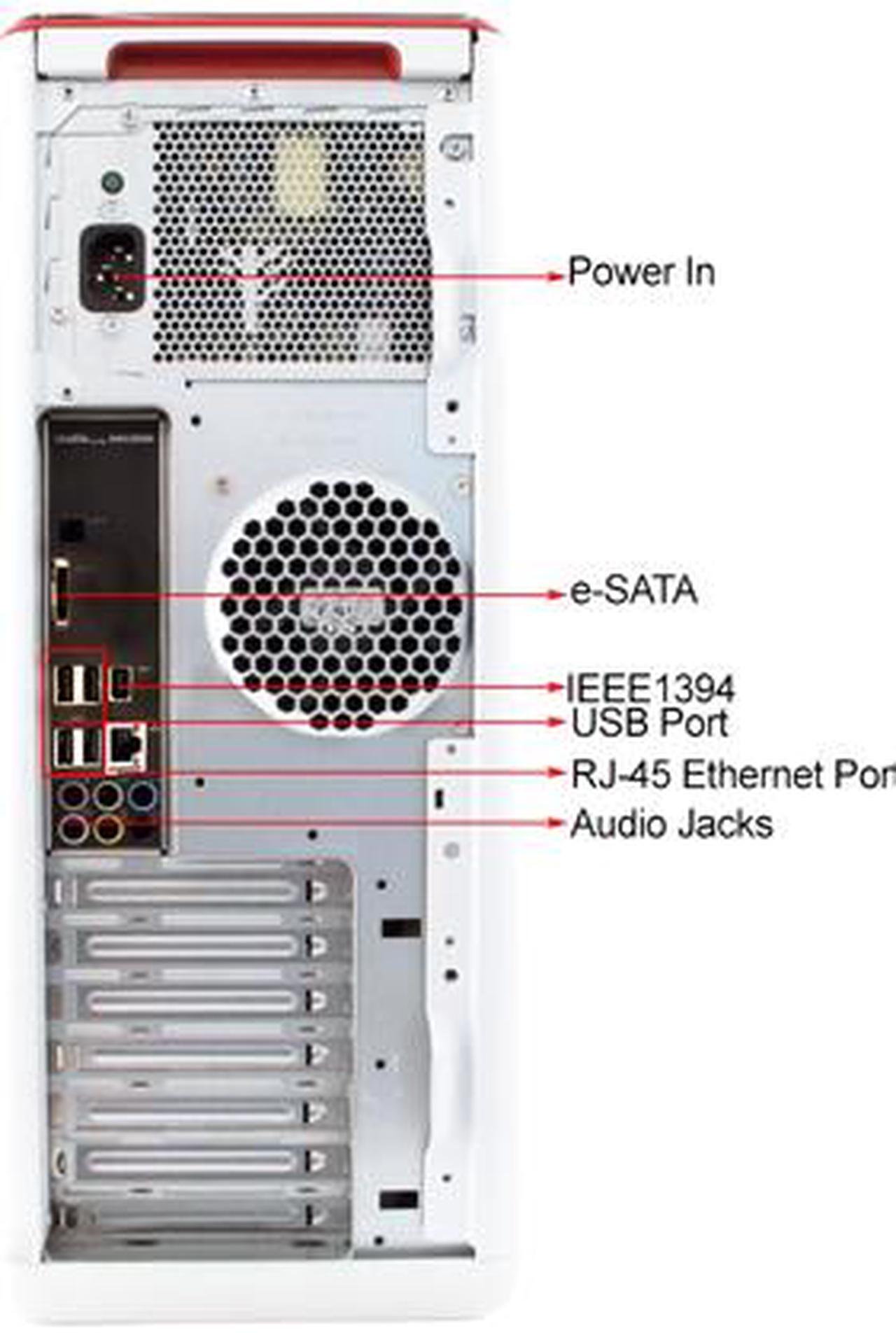 Alt view image 4 of 4 - DELL Desktop Computer XPS 9100 Intel Core i7-920 4GB DDR3 250GB HDD Windows 7 Professional 64-bit