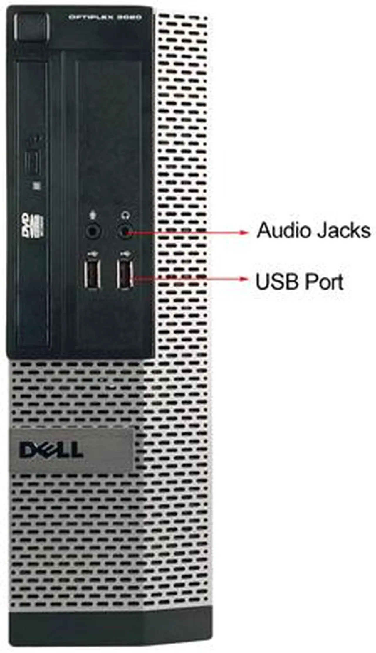 Alt view image 3 of 4 - DELL Desktop Computer OptiPlex 3020 Intel Core i5-4570 16GB DDR3 1TB HDD Intel HD Graphics 4600 Windows 10 Pro