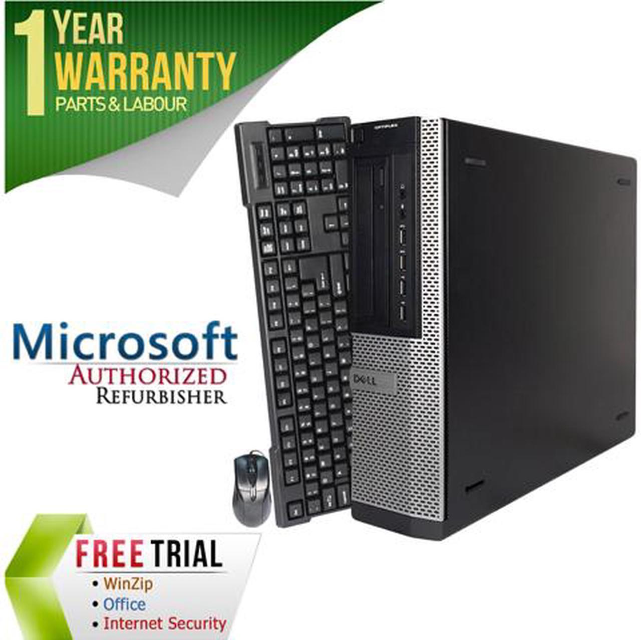 DELL Desktop Computer OptiPlex 7010 Intel Core i5-3450 8GB DDR3 320GB HDD Intel HD Graphics 2500 Windows 10 Pro