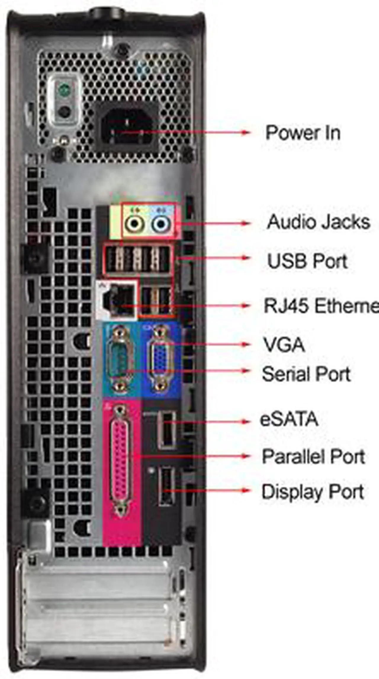 Alt view image 4 of 4 - DELL Desktop Computer OptiPlex GX760 Intel Core 2 Duo E8400 4GB DDR2 320GB HDD Intel HD Graphics Windows 10 Home Multi-Language, English / Spanish