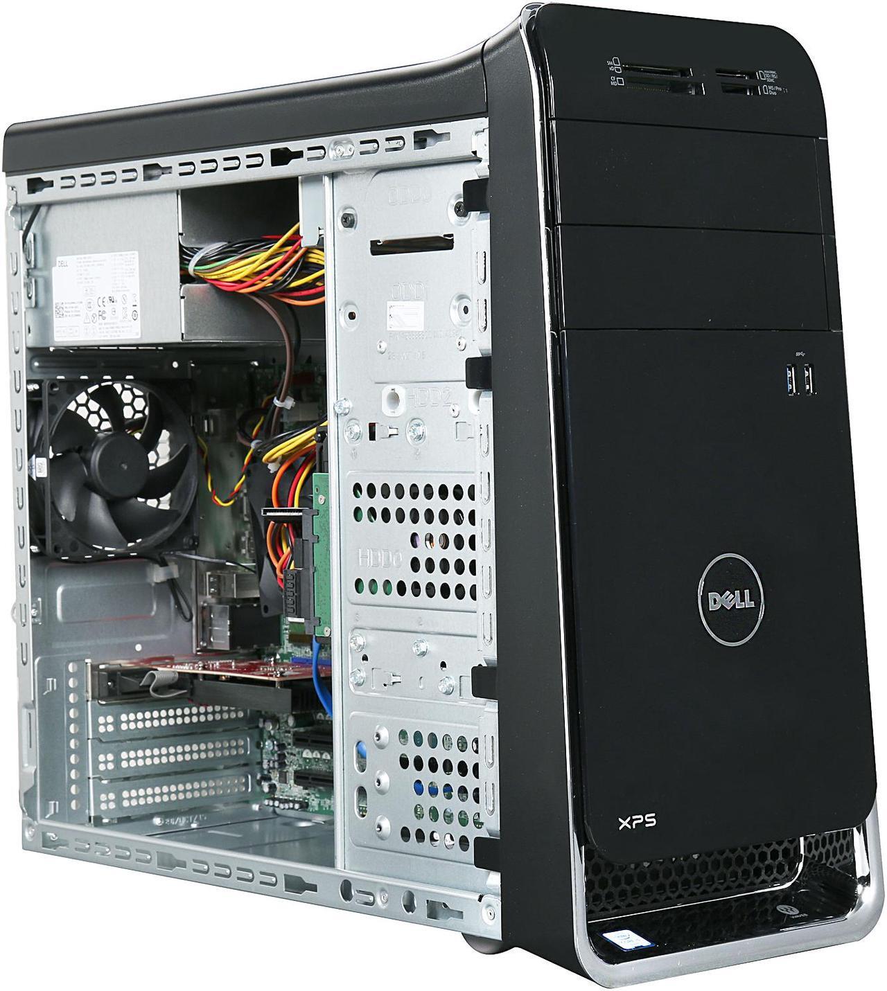 Alt view image 7 of 9 - DELL Desktop Computer XPS 8900 X8900-1444BLK Intel Core i7 6700 (3.4 GHz) 8 GB DDR4 1 TB HDD NVIDIA GeForce GT 730 2 GB GDDR3 Windows 10 Home 64-Bit