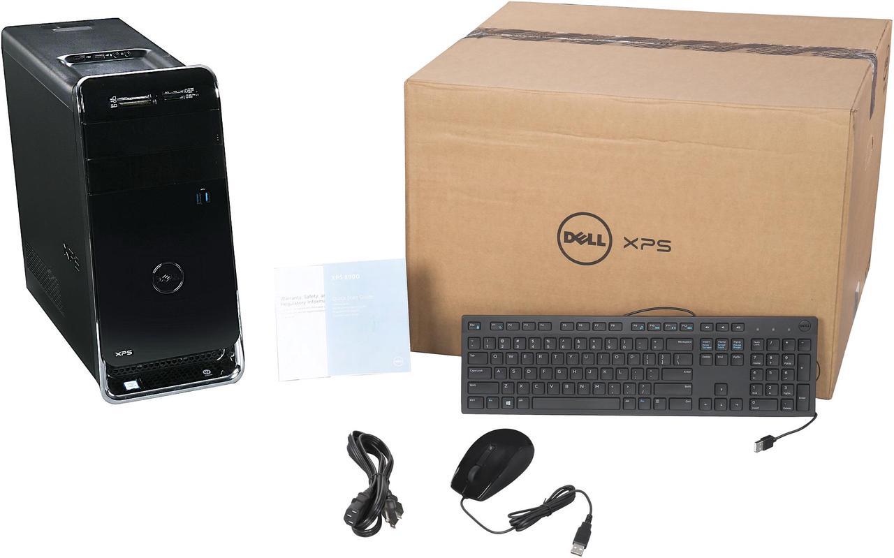 Alt view image 9 of 9 - DELL Desktop Computer XPS 8900 X8900-1444BLK Intel Core i7 6700 (3.4 GHz) 8 GB DDR4 1 TB HDD NVIDIA GeForce GT 730 2 GB GDDR3 Windows 10 Home 64-Bit