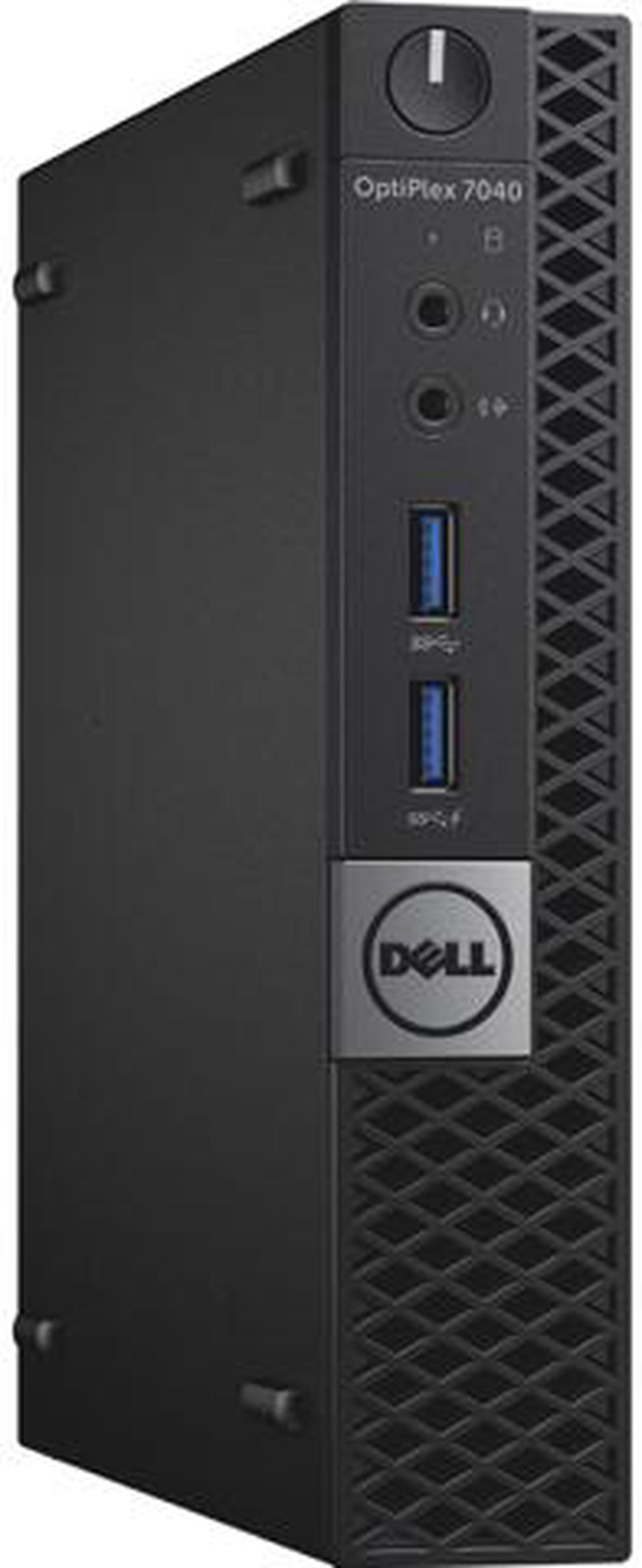 Dell Optiplex 7040 Intel Core i7-6700T X4 2.8GHz 16GB 256GB SSD Win10,Black(Certified Refurbished)