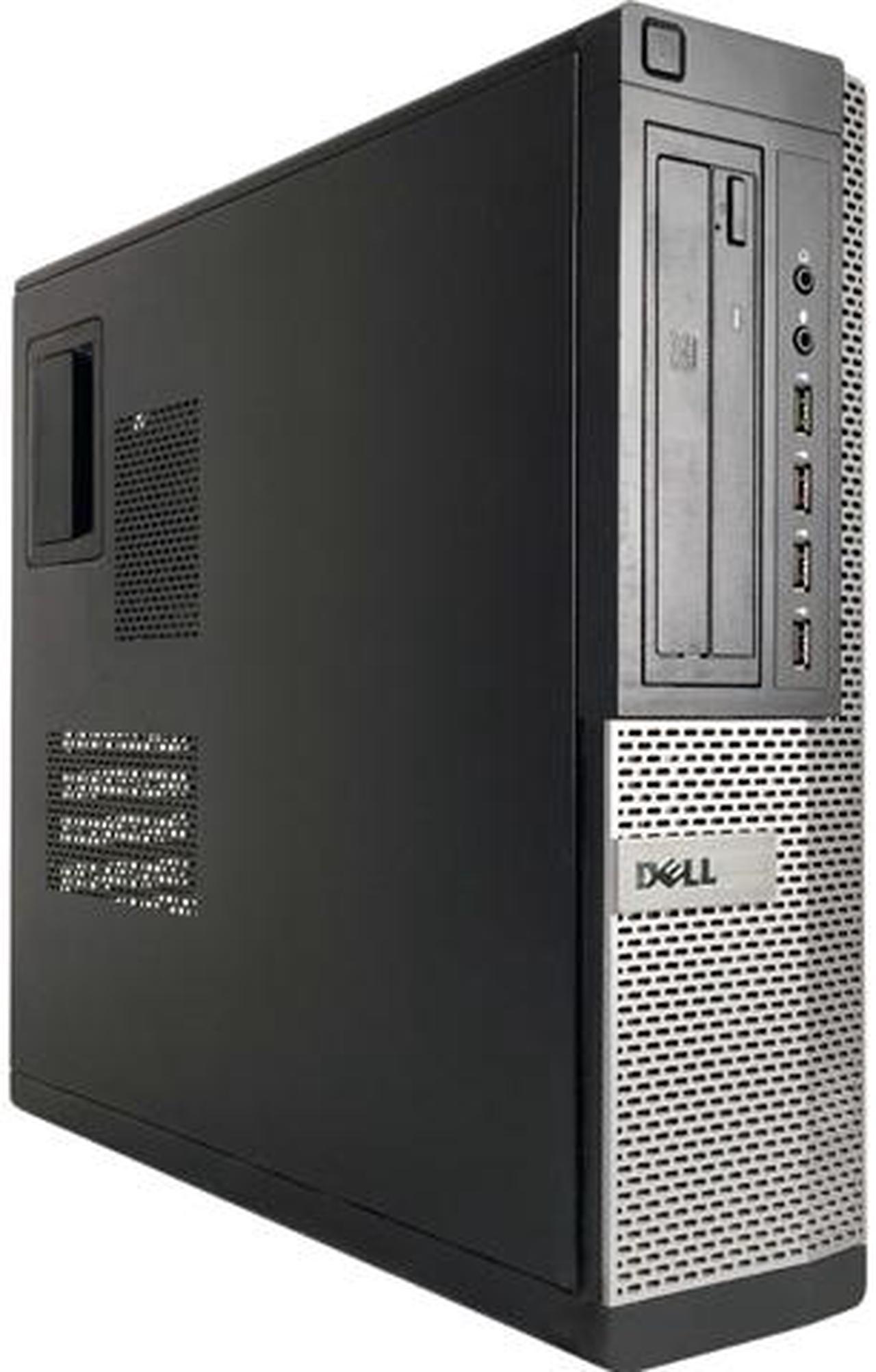 Dell Grade A OptiPlex 790 Desktop, Intel Core i5-2400 3.10 GHz (up to 3.40 GHz), 8 GB DDR3, 120 GB SSD, DVD-ROM, Windows 10 Pro 64-bit (English / Spanish), 1 Year Warranty