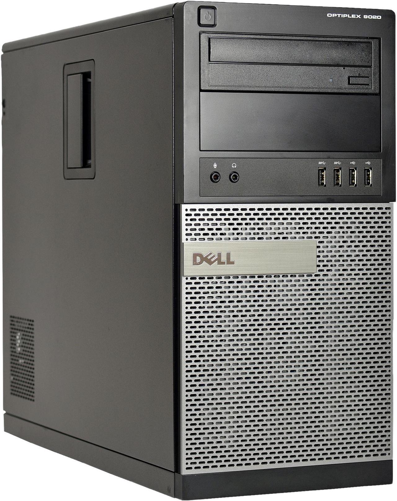 DELL A Grade Desktop Computer 9020 Intel Core i7-4770 8 GB 500GB HDD Intel HD Graphics Windows 10 Pro 64-Bit