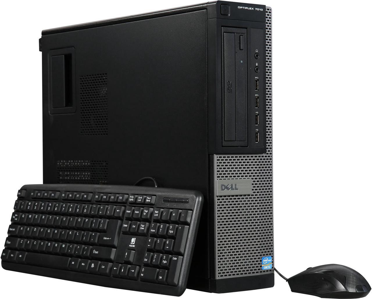 DELL Desktop Computer OptiPlex 7010 Intel Core i5-3470 16 GB 2TB HDD Intel HD Graphics Windows 10 Pro