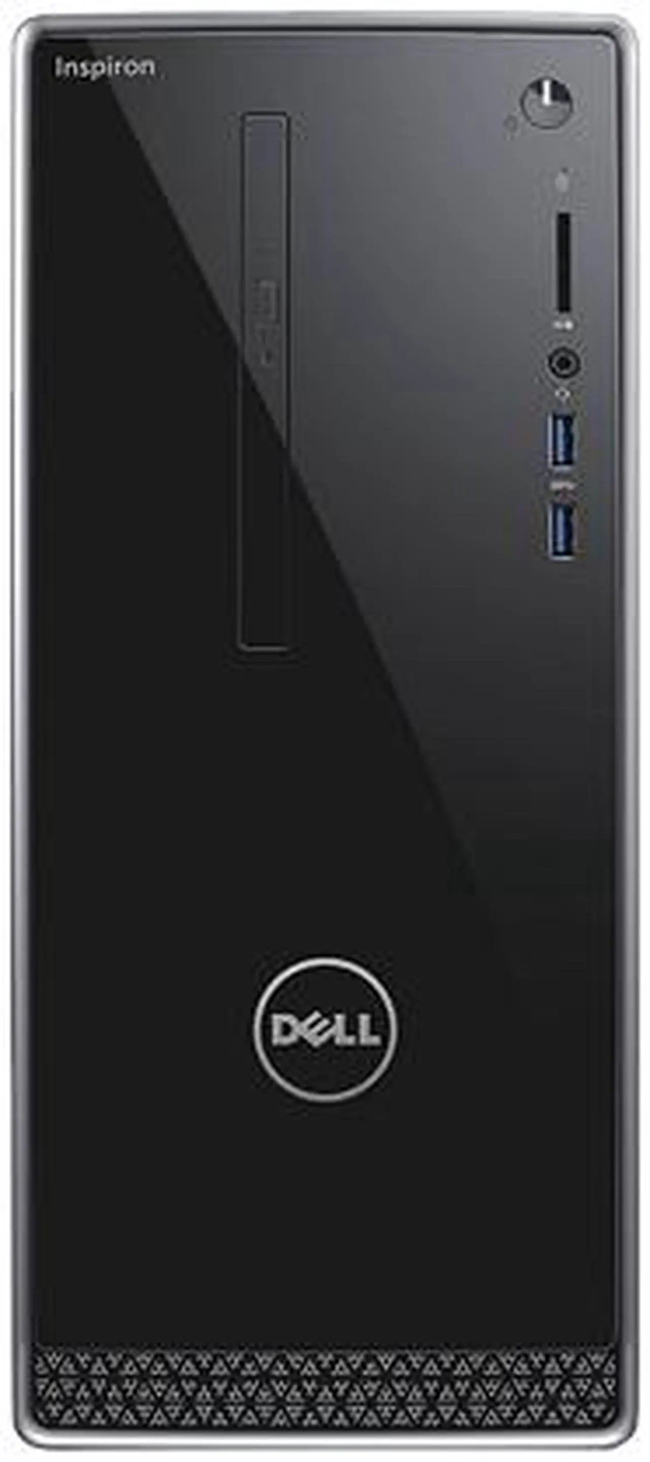 Alt view image 2 of 6 - DELL Desktop Computer Inspiron 3668 i3668-3106BLK Intel Core i3-7100 8GB DDR4 1TB HDD Intel HD Graphics 630 Windows 10 Home 64-Bit