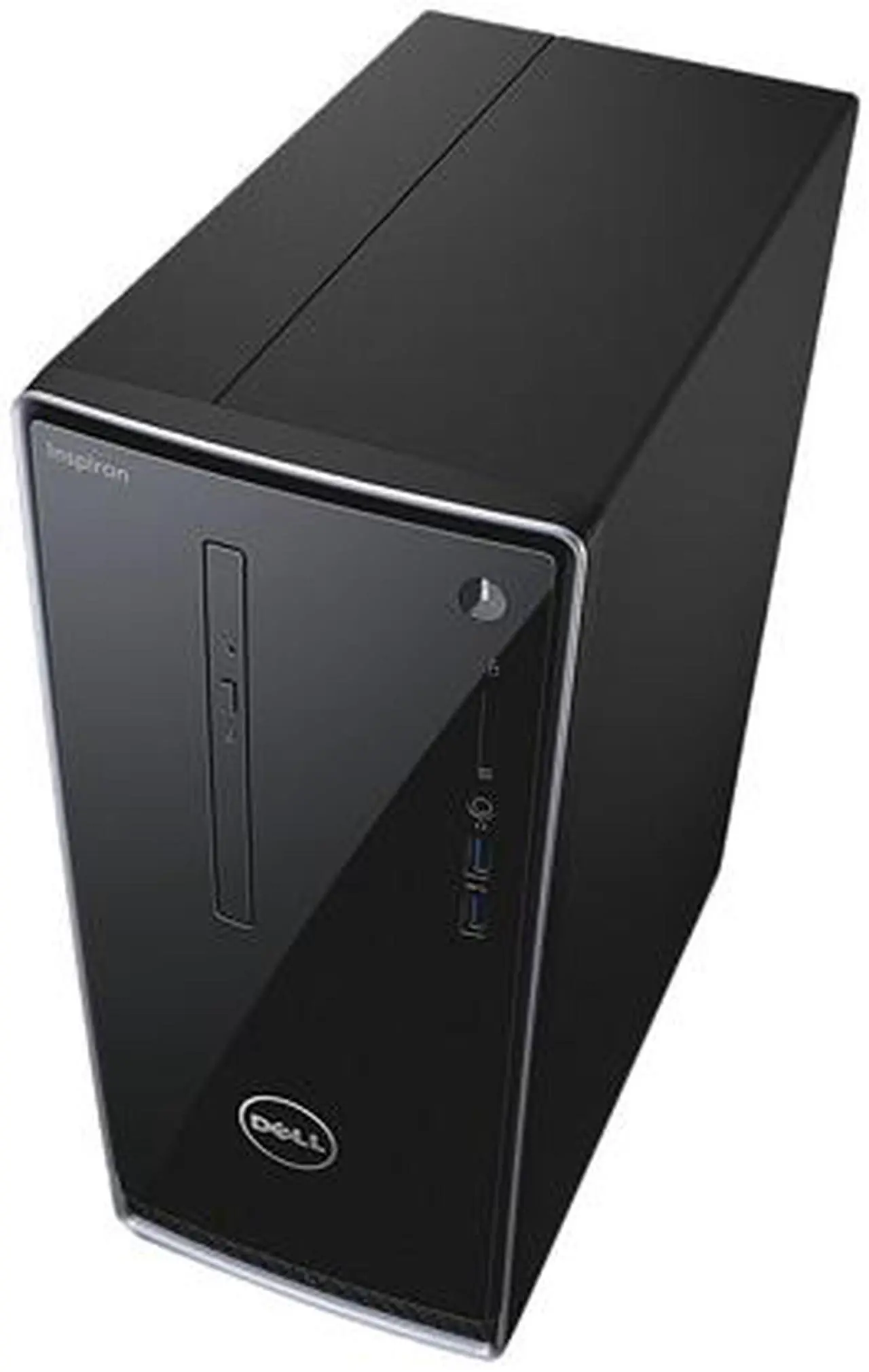 Alt view image 4 of 6 - DELL Desktop Computer Inspiron 3668 i3668-3106BLK Intel Core i3-7100 8GB DDR4 1TB HDD Intel HD Graphics 630 Windows 10 Home 64-Bit