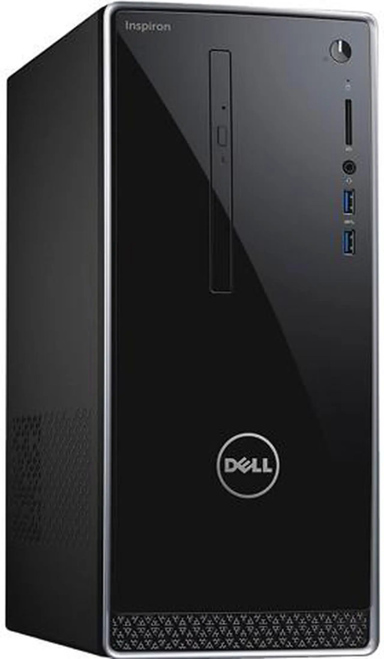 Main image of DELL Desktop Computer Inspiron 3668 i3668-3106BLK Intel Core i3-7100 8GB DDR4 1TB HDD Intel HD Graphics 630 Windows 10 Home 64-Bit