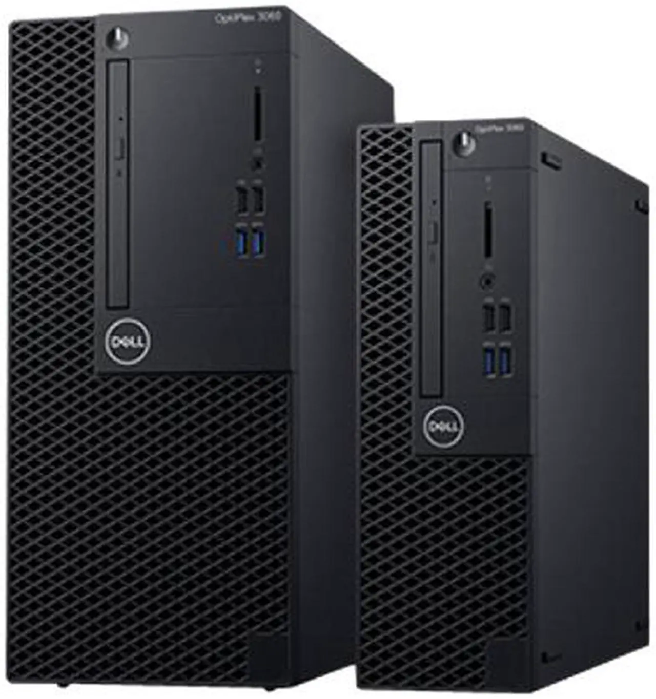 Alt view image 3 of 5 - Dell OptiPlex 3000 3060 Desktop Computer - Intel Core i5 (8th Gen) i5-8500 3 GHz - 4 GB DDR4 SDRAM - 500 GB HDD - Windows 10 Pro 64-bit (English/French/Spanish) - Mini-tower