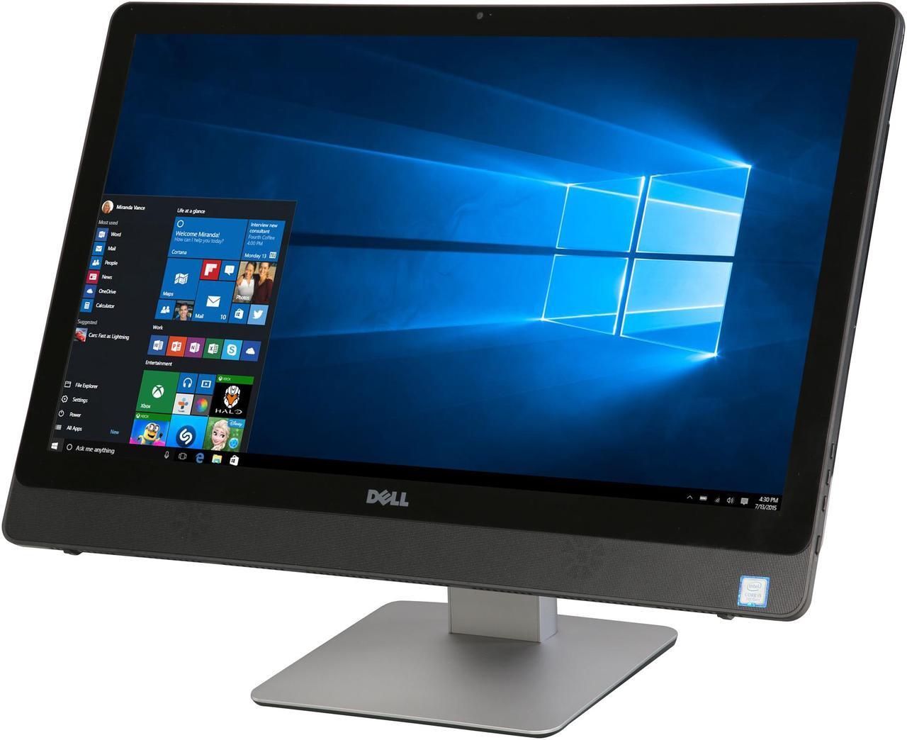 Alt view image 3 of 7 - DELL All-in-One Computer Inspiron 3464 i3464-5007BLK-PUS Intel Core i5-7200U 8GB DDR4 1TB HDD 23.8" Touchscreen Windows 10 Home 64-Bit
