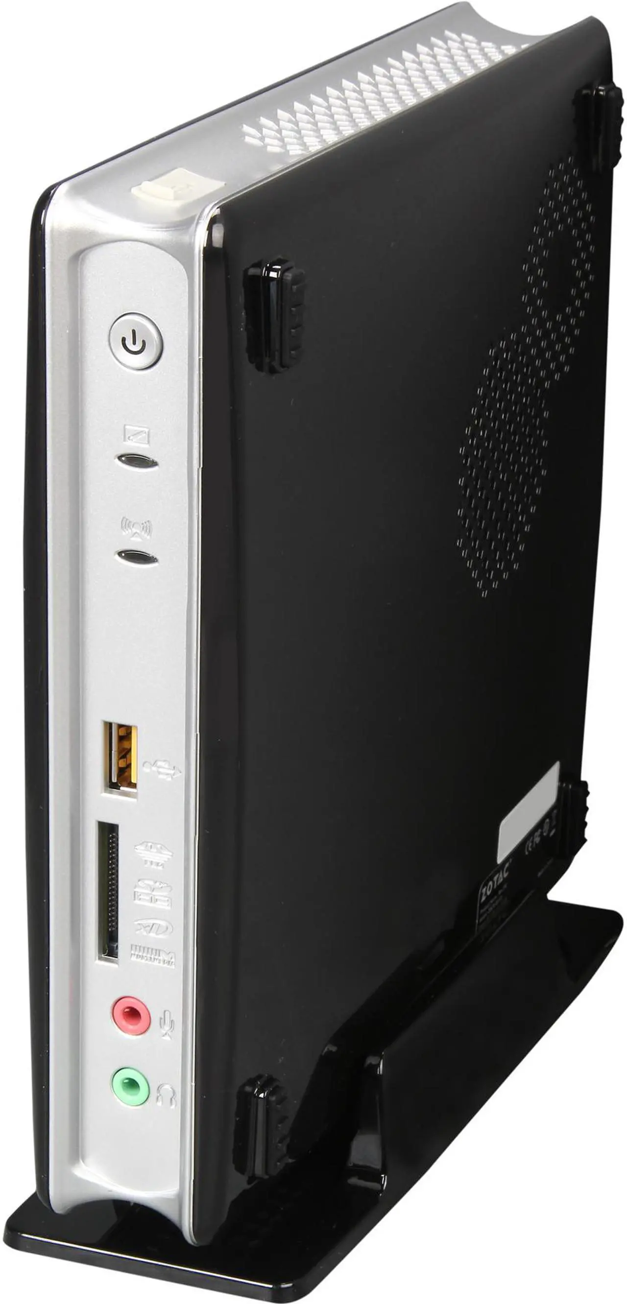 Main image of Zotac ZBOX-BI320-U-W2 Desktop PC Celeron 2957U (1.40GHz) 2GB DDR3 64GB mSATA SSD Windows 8.1 with Bing, 64-bit