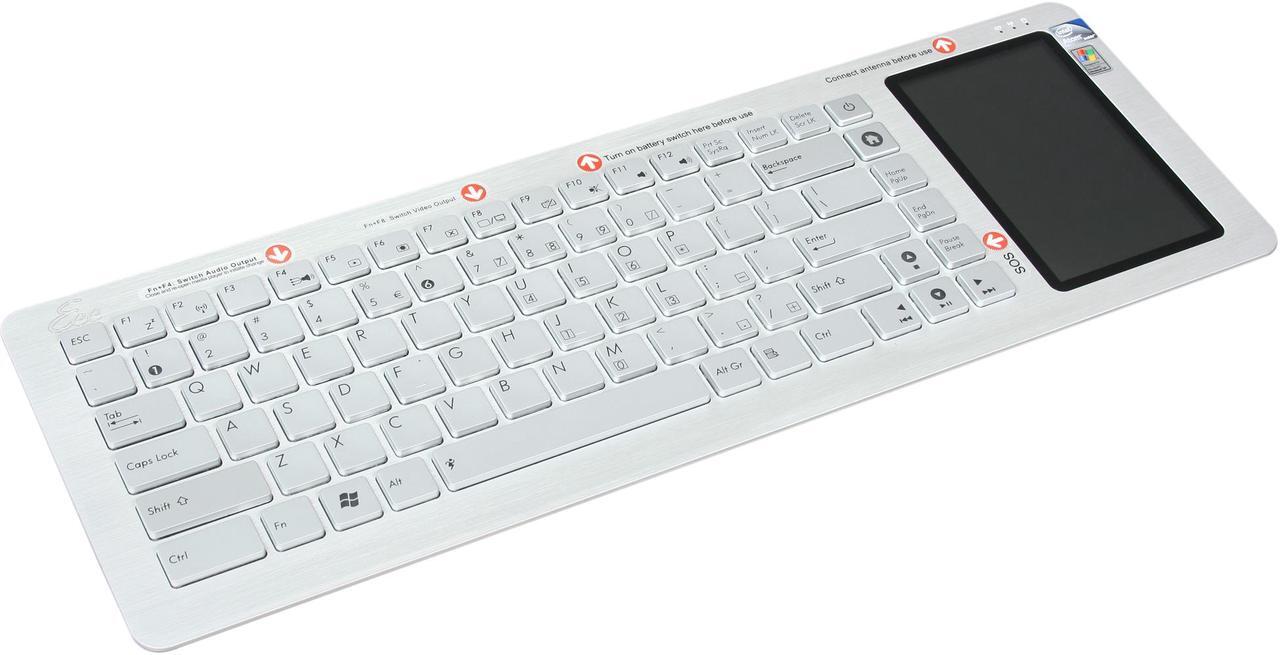 Main image of ASUS Desktop PC EeeKeyboard EK1542-S0095 Intel Atom N270 1GB DDR2 5" Touchscreen Windows XP Home