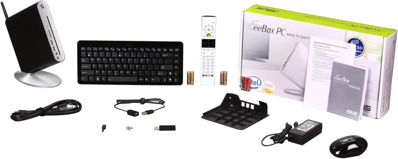 Alt view image 9 of 9 - ASUS Nettop Eee Box EB1501P-B016E Intel Atom D525 2GB DDR3 320GB HDD Windows 7 Home Premium 64-bit