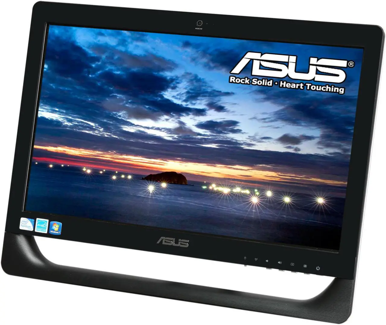 Alt view image 3 of 7 - ASUS All-in-One PC ET2011ET-B008G Intel Pentium E5800 4GB DDR3 500GB HDD 20.0" Touchscreen Windows 7 Professional 64-bit