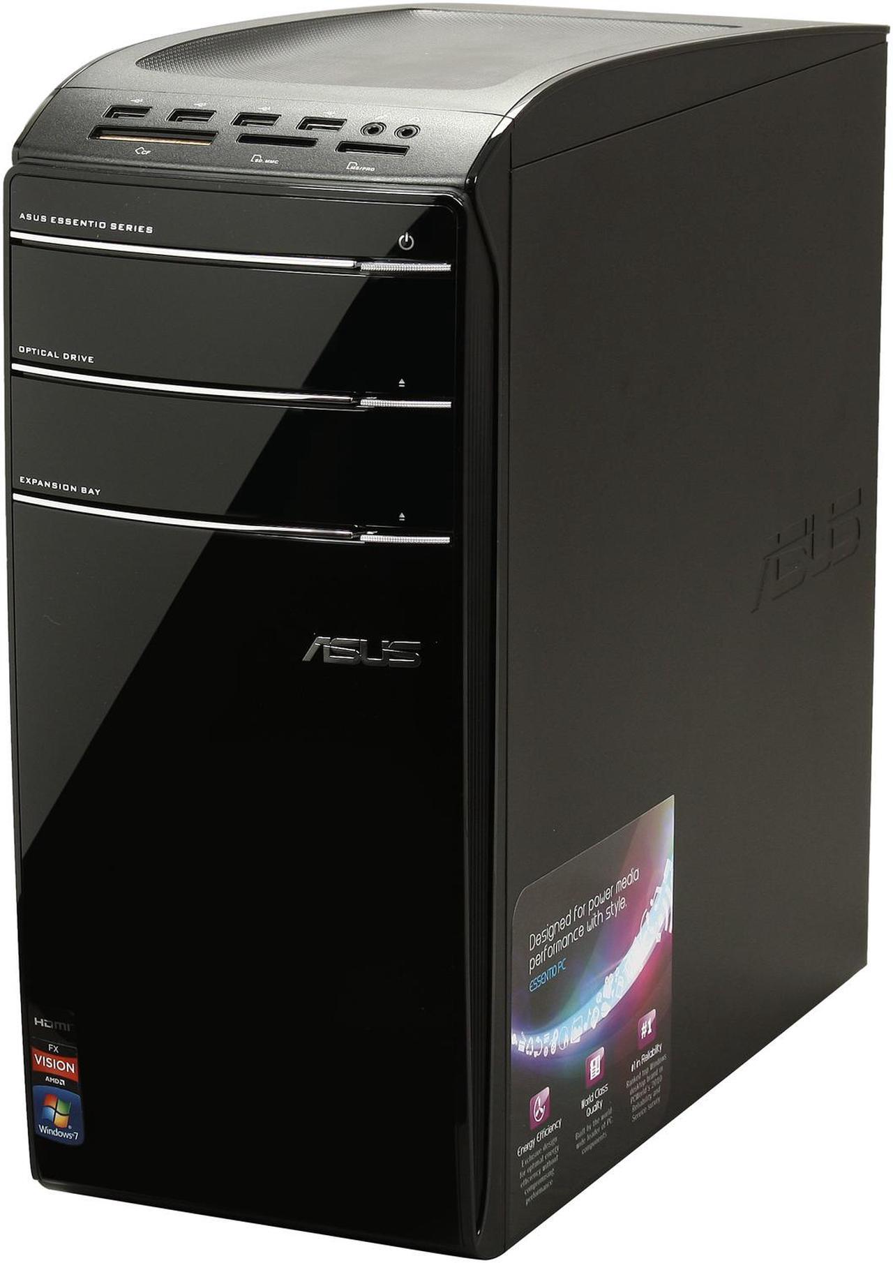 Alt view image 3 of 9 - ASUS Desktop PC CM1831-US-3AD AMD FX-Series FX-8120 8GB DDR3 2TB HDD ATI Radeon 3000 IGP Windows 7 Home Premium 64-Bit