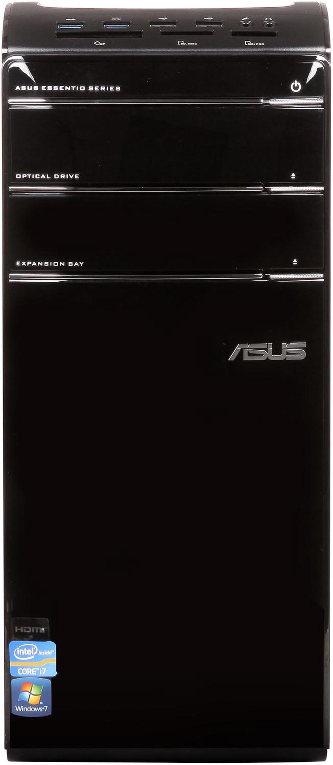 Alt view image 2 of 7 - ASUS Desktop PC Essentio CM6870-US-3AD Intel Core i7-3770 16GB DDR3 2TB HDD NVIDIA GeForce GT 620 2GB Windows 7 Home Premium 64-Bit