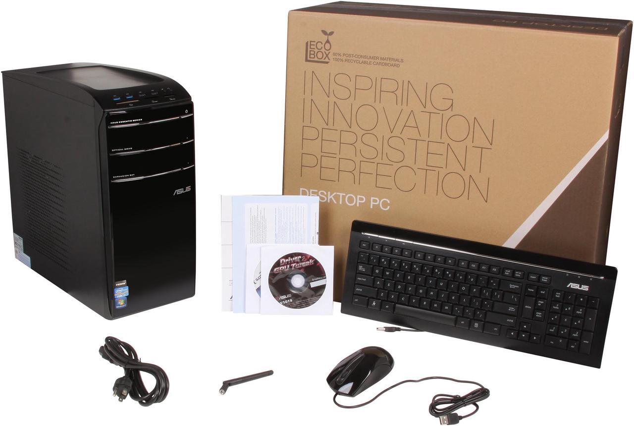 Alt view image 7 of 7 - ASUS Desktop PC Essentio CM6870-US-3AD Intel Core i7-3770 16GB DDR3 2TB HDD NVIDIA GeForce GT 620 2GB Windows 7 Home Premium 64-Bit