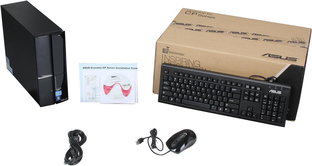 Alt view image 6 of 6 - ASUS Desktop PC Essentio CP6230-US-2AA Intel Core i3-2120 4GB DDR3 500GB HDD Intel HD Graphics 2000 Windows 7 Professional 64-Bit