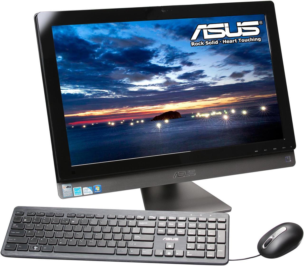 ASUS All-in-One PC ET2410-04 Intel Pentium G630 4GB DDR3 500GB HDD 23.6" Touchscreen Windows 7 Home Premium 64-Bit