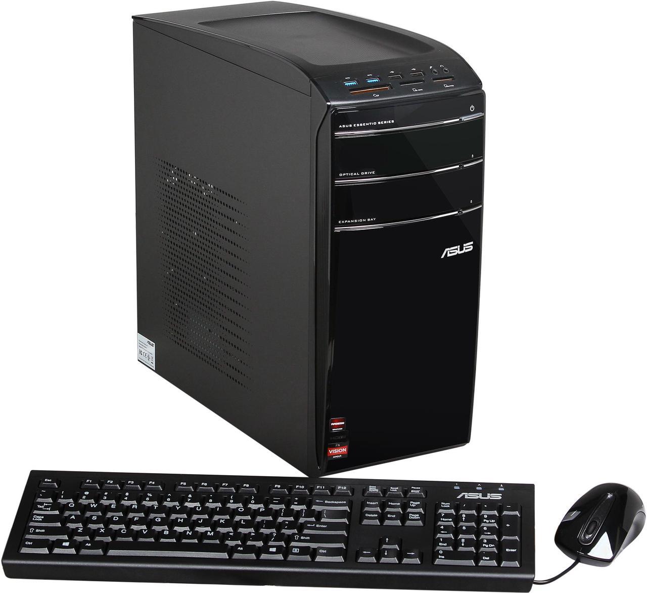 ASUS Desktop PC CM1855-US003S AMD FX-Series FX-8300 16GB DDR3 1TB HDD AMD Radeon HD 7770 1GB Windows 8