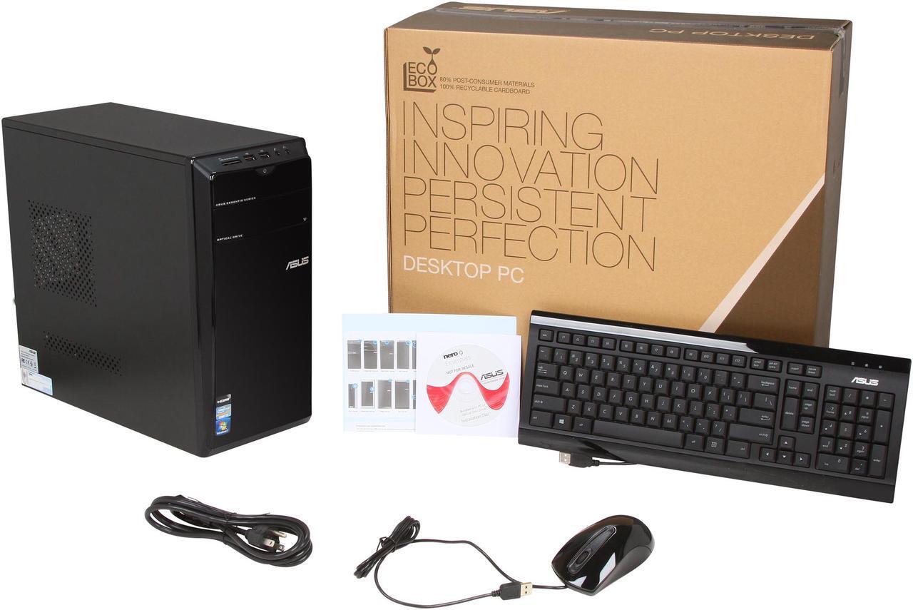 Alt view image 7 of 7 - ASUS Desktop PC CM6730-US003Q Intel Core i3-3220T 4GB DDR3 1TB HDD Intel HD Graphics 2500 Windows 7 Professional 64-Bit