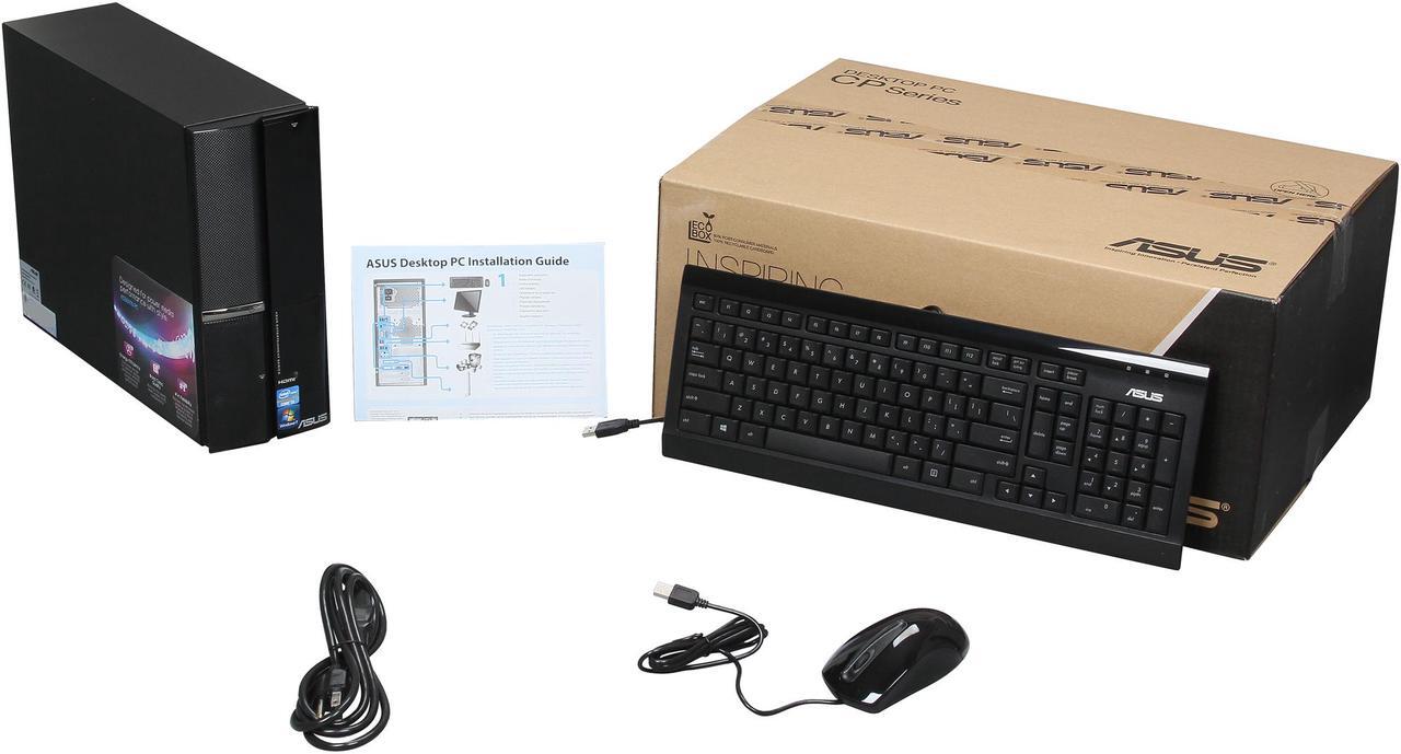 Alt view image 6 of 6 - ASUS Desktop PC CP6230-US001O Intel Core i3-3240 8GB DDR3 2TB HDD Intel HD Graphics 2500 Windows 7 Home Premium