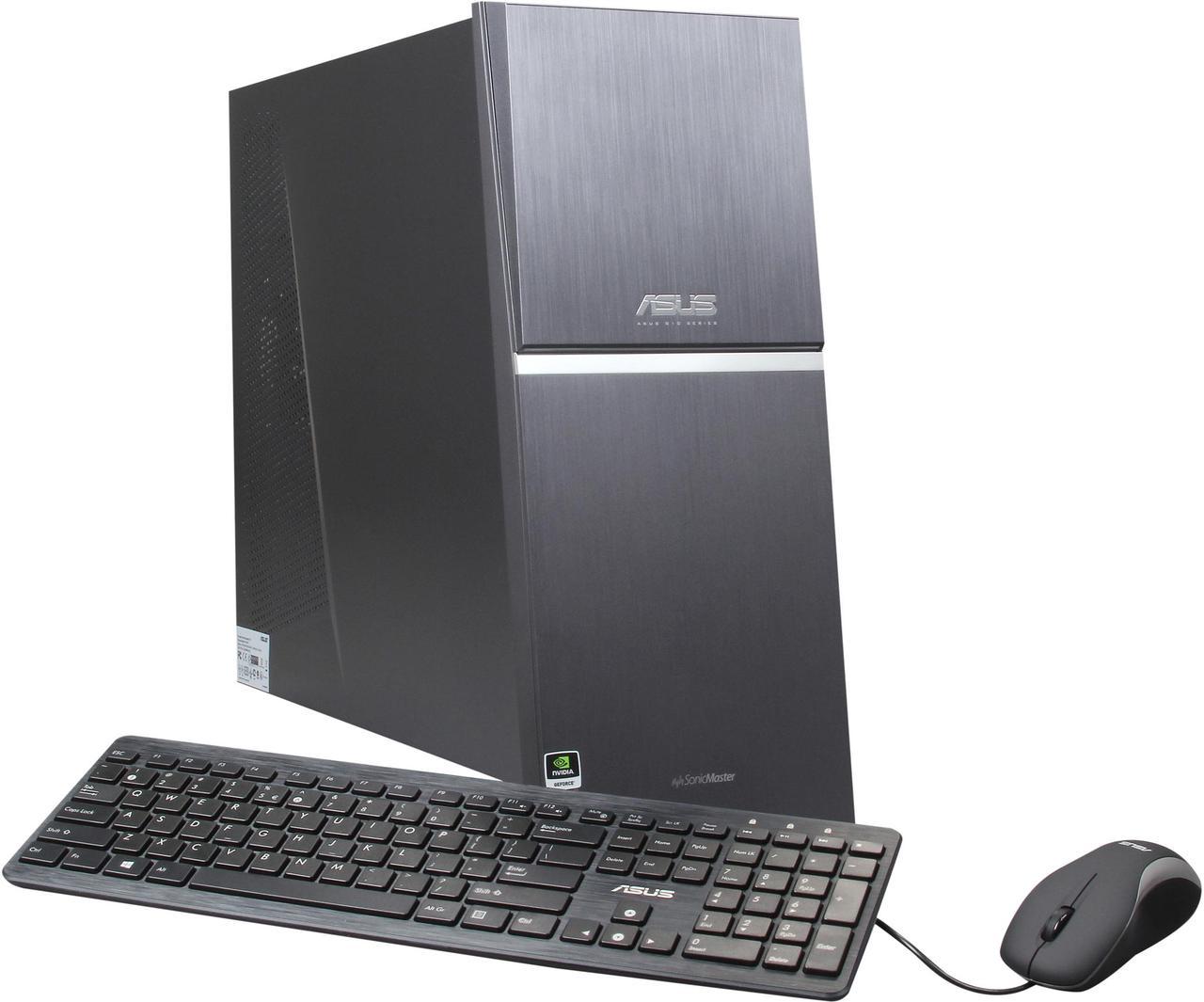 ASUS Desktop PC G10AC-US011S Intel Core i7-4770 8GB DDR3 1TB HDD NVIDIA GeForce GTX 760 Windows 8