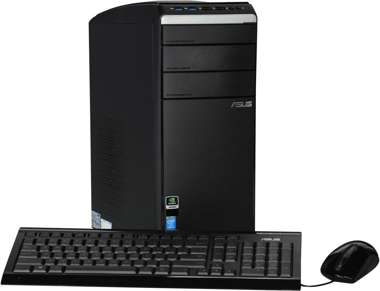 ASUS Desktop PC M51AD-US001O Intel Core i5-4440 8GB DDR3 1TB HDD NVIDIA GeForce GTX 760 Windows 7 Home Premium